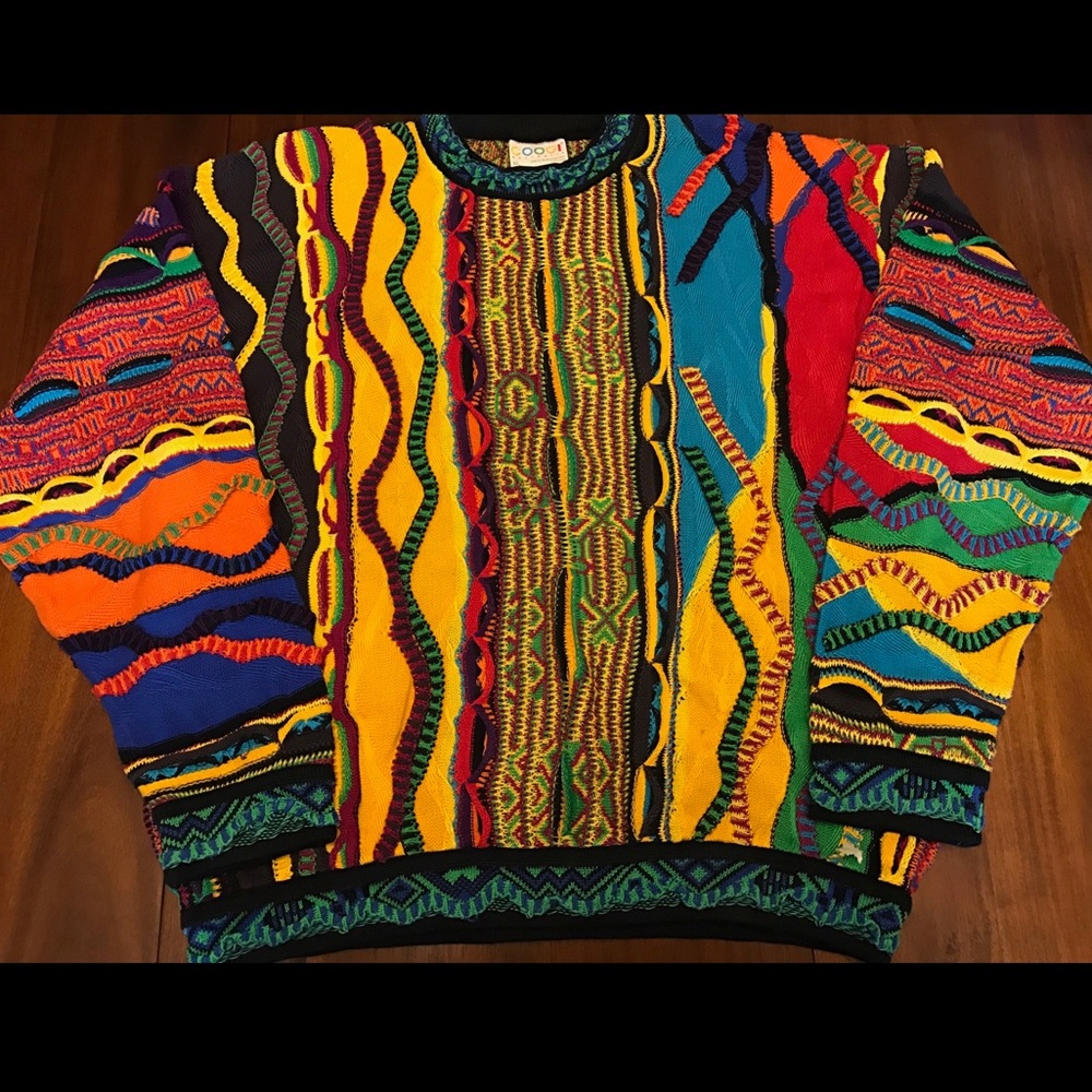 Vintage 3D COOGI sweater